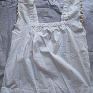 White blouse from J.Crew